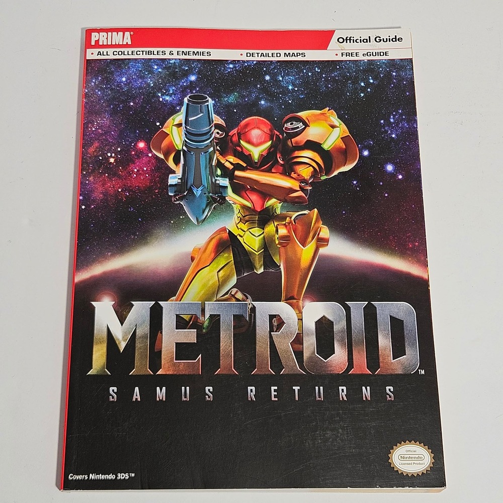 Prima Games Metroid Samus Returns Official Strategy Guide Nintendo 3DS 2017